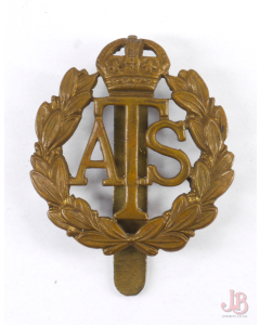 vintage WWII British Army Auxiliary Territorial Service - ATS - Cap badge Slider