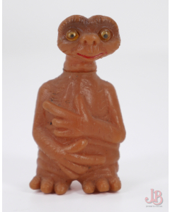 Vintage 1980s - Hollow plastic figure - ET - The Extra Terrestrial - googly eyes