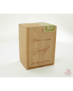 Vintage Wooden Cigar Box - Davidoff 1000 Hecho a mano Cuban - La Habana Cuba - 25