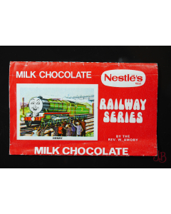 1960s Nestles Milk Chocolate Railway Series Wrapper - Thomas Tank Engine - Henry