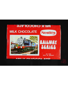 1960s Nestles Milk Chocolate Railway Series Wrapper Thomas Tank Engine - Edward