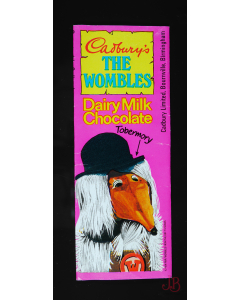 1970's Vintage Cadburys - The Wombles - Milk Chocolate Wrapper - Tobermory