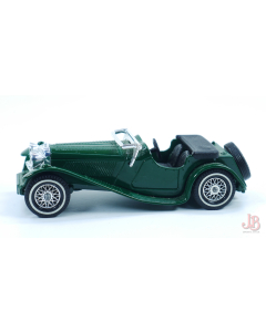 Matchbox Models of Yesteryear - Y1 1936 SS. 100 Jaguar - Green - 1977 - VGC