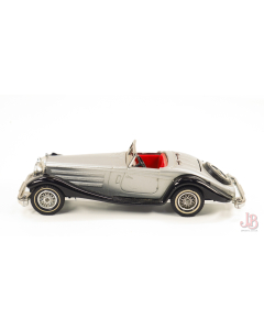 Matchbox Models of Yesteryear - Y20 MERCEDES BENZ 540 K 1937 - silver black 1979