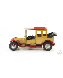 Matchbox Models of Yesteryear - Y7 - 1912 ROLLS ROYCE- red gold - VGC