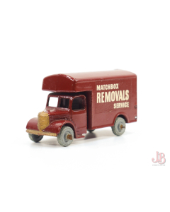 MATCHBOX LESNEY - BEDFORD REMOVALS VAN17a - 1955 excellent condition almost mint