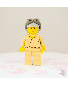 Lego minifigure sw0008 Anakin Skywalker (Light Gray Aviator Cap)