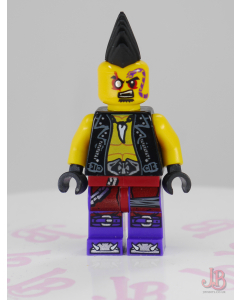 Lego minifigure njo0134 Eyezor, Dark Purple Legs Ninjago Tournament of Elements