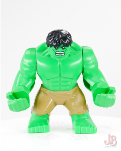 Lego minifigure sh0013 Hulk - Giant, Dark Tan Pants