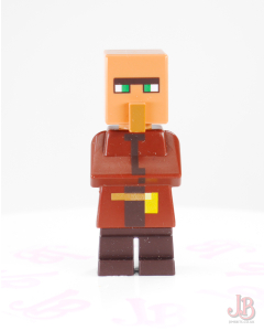 Lego minifigure min092 Villager - Dark Tan Pouch