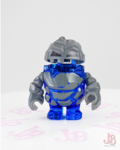 Lego minifigure pm004 Rock Monster - Glaciator (Trans-Dark Blue)
