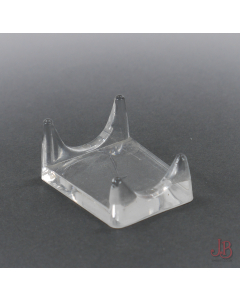 Halcyon Days large plastic / acrylic display stand holder - 3cm x 2.5 cm