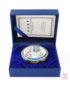 Halcyon Days Enamel trinket box - Peter Pan & Wendy - Great Ormond Street