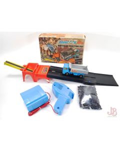 Vintage Matchbox BIG MX - Coal Hopper & Tipper Truck BM4 + Power Activator BMA