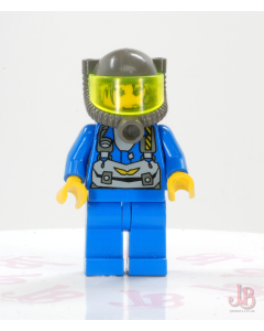Lego minifigure rck004 Jet - Trans-Neon Green Visor