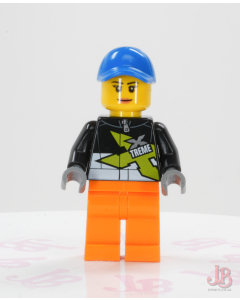 Lego minifigure cty0543 Xtreme Powerboat Driver, Female, Town City, Harbor