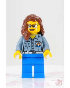 Lego minifigure cty0809 Coast Guard City - Female ATV Driver 