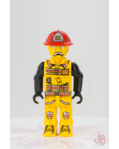 Lego minifigure js001 Fireman in Hat #01 (4154556)