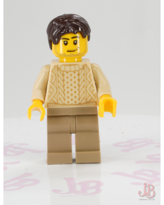 Lego minifigure sc062 Race Visitor - SPEED CHAMPIONS Ferrari Ultimate Garage