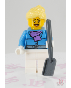 Lego minifigure hol126 Female, Holiday & Event / Christmas