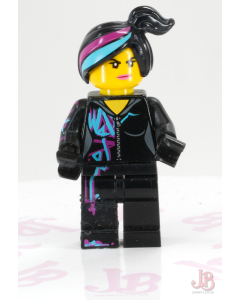 Lego minifigure tlm083 Lucy Wyldstyle - Closed Mouth -Chewed
