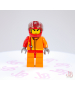 Lego minifigure rac013 Racer Driver, Scorcher
