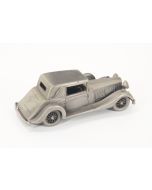 A vintage Danbury mint Pewter model car - Alvis Speed 25 1936