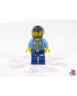 A used Lego Minifigure - cty0357 - Town / City / Police - Police - LEGO City Undercover Elite Police Motorcycle Officer