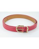 Ralph Lauren - Polo - Red Leather - Gold tone buckle - unused