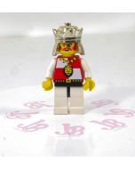 Lego minifigure cas059 Royal Knights - King, with black/white legs