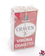 An old FULL Cork Tipped Craven A cigarette box / packet / pack