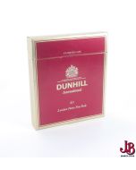 A vintage Dunhill International 20 empty cigarette box / packet  - card paper 

