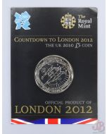 Countdown to London Olympics 2012, UK 2010, £5 Uncirculated Commemorative Coin


