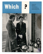 Vintage copy of first editon of Which magazine reprinted in November 1958