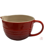 Le Creuset 2 litre Stoneware Mixing Jug - Cerise - Red