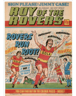 Vintage Roy of the Rovers Comic 20th February 1982