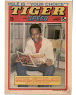 Tiger and Speed Comic 27th June 1981 with Geoff Boycott, Pele