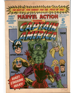 Vintage Marvel Action Comic No 21 - First great combined issue - July 15 1981
