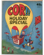 A rare vintage copy of COR!! HOLIDAY SPECIAL comic - 1981 
