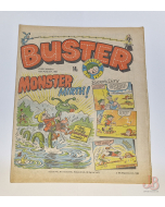 A vintage copy of BUSTER comic 15th August 1981