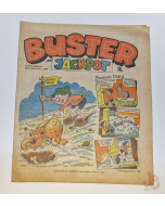 A vintage copy of BUSTER and JACKPOT comic 20th February1982