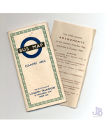 London Transport Country Area Bus Map 1954