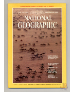 Vintage NATIONAL GEOGRAPHIC Magazine Vol.158 No.3 September 1980 with SUPPLEMENT