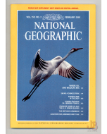 Vintage NATIONAL GEOGRAPHIC Magazine Vol.159 No. 2 February 1981 with SUPPLEMENT