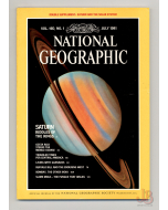 Vintage NATIONAL GEOGRAPHIC Magazine Vol.160 No. 1 July 1981 with SUPPLEMENT