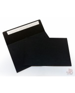 New C6 / A6 ( 160mm x 114mm ) black peel and seal envelopes