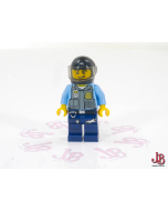 A used Lego Minifigure - cty0357 - Town / City / Police - Police - LEGO City Undercover Elite Police Motorcycle Officer