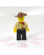 Lego minifigure adv010 Johnny Thunder (Desert)