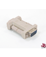9 pin male to male D Sub RS232 serial gender changer. New old Stock.