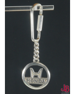A vintage solid Silver Honda Keyring keychain - 925 - sterling - 1990